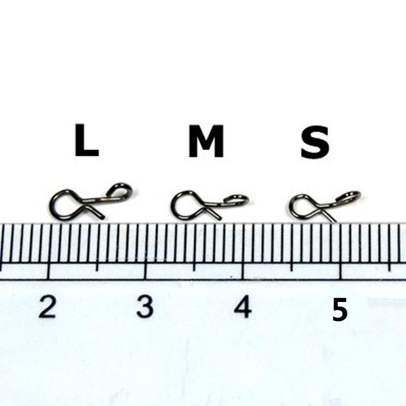 50 шт. черные рыболовные снасти нахлыстом, быстрая смена крючков и приманок, аксессуары для рыбалки из углеродистой стали