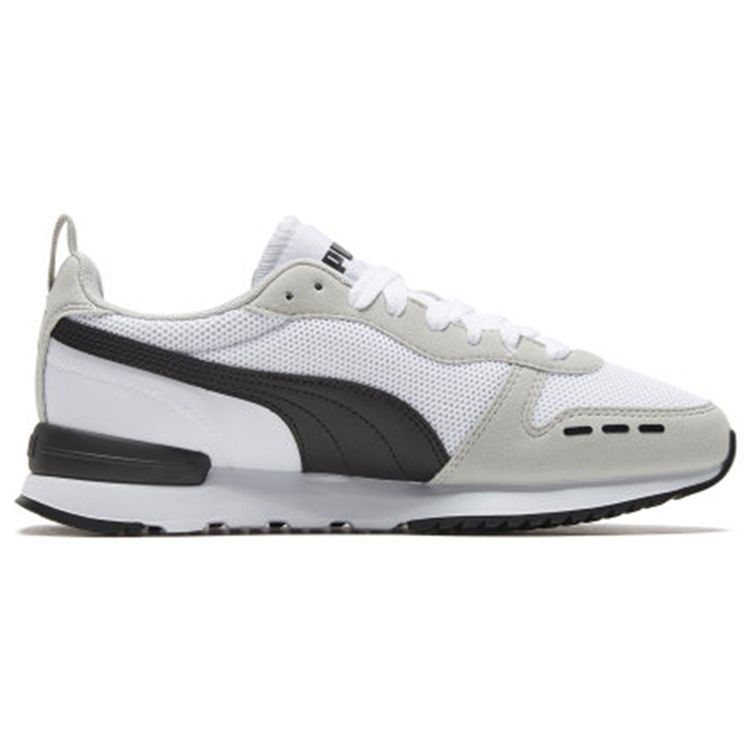 Puma R78 White Grey Violet Unisex Sneakers Black 373117-02