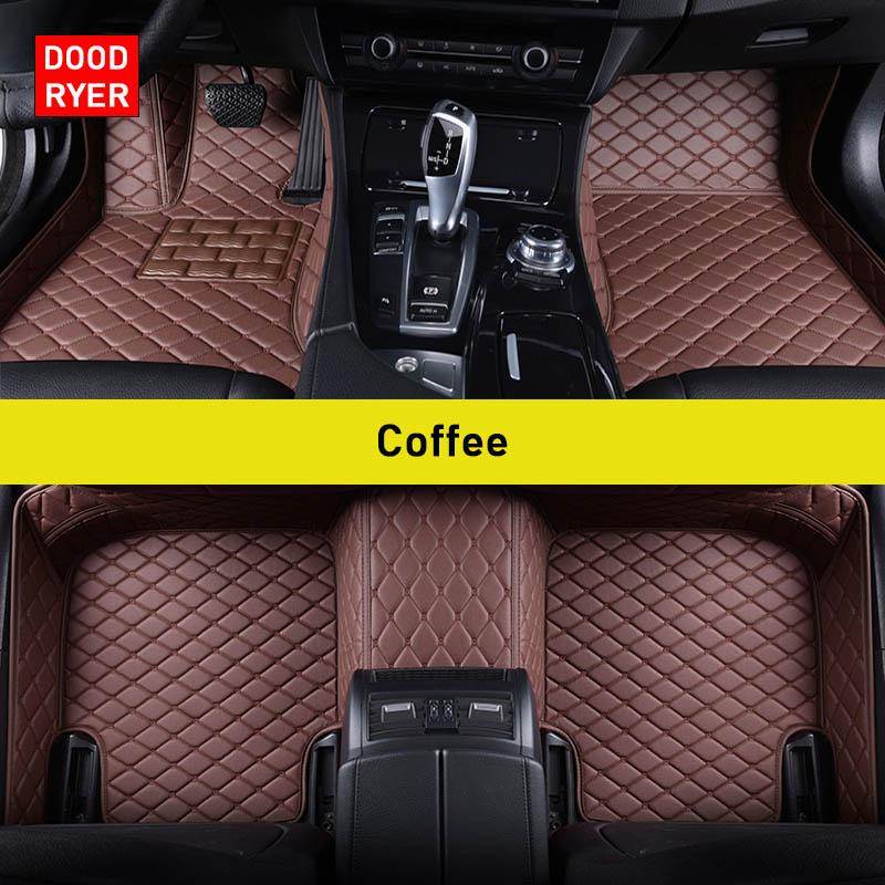 DOODRYER Custom Car Floor Mats For Mercedes Benz E-CLASS Coupe C207 C238 Convertible A207 Auto Carpets Foot Coche Accessorie