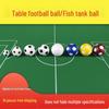 Multi-Size Small Footballs for Tabletop Football, Accessories, and Fish Tank Decoration