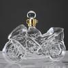 Vintage Motorcycle Shaped Whiskey Decanter 750ML  Glass Alcohol Bottle Unique Liquor Bar and Party Decorations for Liquor