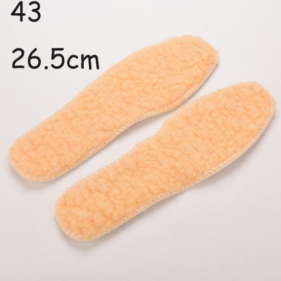 Winter Soft Warm Fleece Shoes Boots Sneakers Thermal Insoles Insert Foot Pads