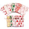 1PC Snowflake Bags Gift Bag Drawstring Pouches Christmas Gift Bag Candy Bag Wedding Favor Gift Bags