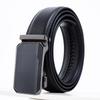 New Men's Belt Trendy Automatic Buckle Leather Pants Belt High End Business Korean Version Middle Aged and Young Belt Men