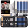 LWN 37pcs/set Drawing Sketching Set With Sketch Graphite Charcoal Pencils Bag Eraser Art Kit For