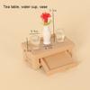 1/12 Dollhouse Miniature Furniture Set Dollhouse Living Room Bedroom Decoration Dolls House Accessories Kid Pretend Play Toy