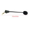 Replacement for HyperX Cloud II Wireless Headset 3.5mm Detachable Unidirectional Game Boom Microphones
