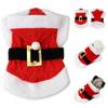 Pet Clothing, Pet Dog Christmas Transformation Santa Claus Clothing, Classic Dog Pet Christmas Jacket