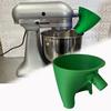 Flour Funnel Attachment for KitchenAid Stand Mixer 5qt Bowl Easy Pour Stand Mixer Funnel for Dry Liquid Ingredients Mess-Free Baking Tools