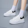 2025 Spring Little White Shoes New Korean Version Ins Female Students Height Increase Platform Sports Board Shoes Casual Shoes Female W3031