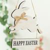 Easter Decorations, Ins, Rabbit Letters, Wooden Crafts, Wall Mounted Party Doors, Holiday Decorations, Home Decor Ornaments