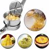 Potato Mashers Ricers Stainless Steel Pressure Mud Puree Kitchen Cooking Tools Vegetable Fruit Press Maker Garlic Presser