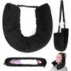 U-Shaped Travel Neck Pillow – Portable Soft Plush Airplane Pillow, Comfortable Headrest Cushion for Sleeping, Travel & Use