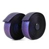 Gradient Purple Road Bike Handle Strap Bicycle Handlebar Tape Breathable Anti Slip Waterproof EVA Shock Absorber Bike Tape Perforated Handle Strap