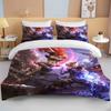 10 Sizes Classic Game Anime Characters King Size Double Bed Bedding Set Microfiber or Polyester Duvet Cover Set