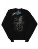 Mens Dragon Line Art Sweatshirt