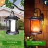 Waterproof Solar Flame Landscape Lantern for Gardens and Pathways