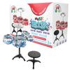 Simulation Jazz Drum Set Musical Instrument Toy for Infant Kid Early Educational Beginner