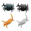 Simulation Crab Pen Holder Plastic Weightlifting Crab Stationery Pencil Stand Home Office Desktop Decoration Ornament