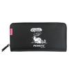 Snoopy Long Wallet 75th Black