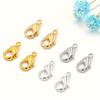 20/50/100PCS 12MM Lobster Clasps  Stainless Steel Lobster Claw Clasps Bulk for Jewelry Making DIY Necklace Bracelet