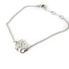 [M7067] - Silver Bracelet 'Rosa Romantica'