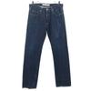 YAECA Denim Pants 1 Indigo Button Fly Jeans Women Used