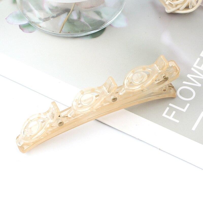 Double Layer Hair Braiding Hairpin Broken Hair Clip Women Girl Bangs Hairpin Korean Fixed Hair Clip Lazy Hair Style Accessories