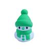 Multicolor 3D Printed Snowman Ornament and Key Pendant – Children's Toy and Dragon Egg Decoration