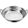 Mikojima Seisakusho Momo 18-0 Yosenabe (Pot), 24cm, Silver, 1.7L, 420g, Uncoated