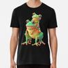 Funny Frog Carrying His Son On His Back , Fo S To 5XL Made In the AU/USA T-Shirt