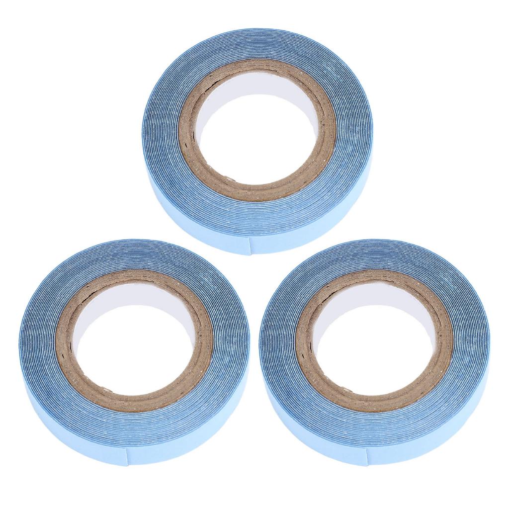 3 PCS Double Sided Lace Front Support Tape Water Proof Breathable Adhesives Tape for Lace Front