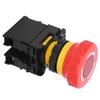 Emergency Stop Button Rotary Switch Manual Tools Industrial Hardware Red 10A 600V