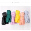 Children's Hooded Solid-color Light and Warm Down Jacket, Multi-color Coat for Boys and Girls Winter