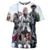 Men Clothing Final Fantasy VII Remake Men Tshirt 3d Print Oversize Short Sleeve Trendy T Shirt Casual T-shirt Homme Tee Tops