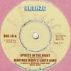 7inch Record MANFRED MANN'S EARTH BAND - Spirits In The Night BRO18 Bronze 1975 UK Rock Used