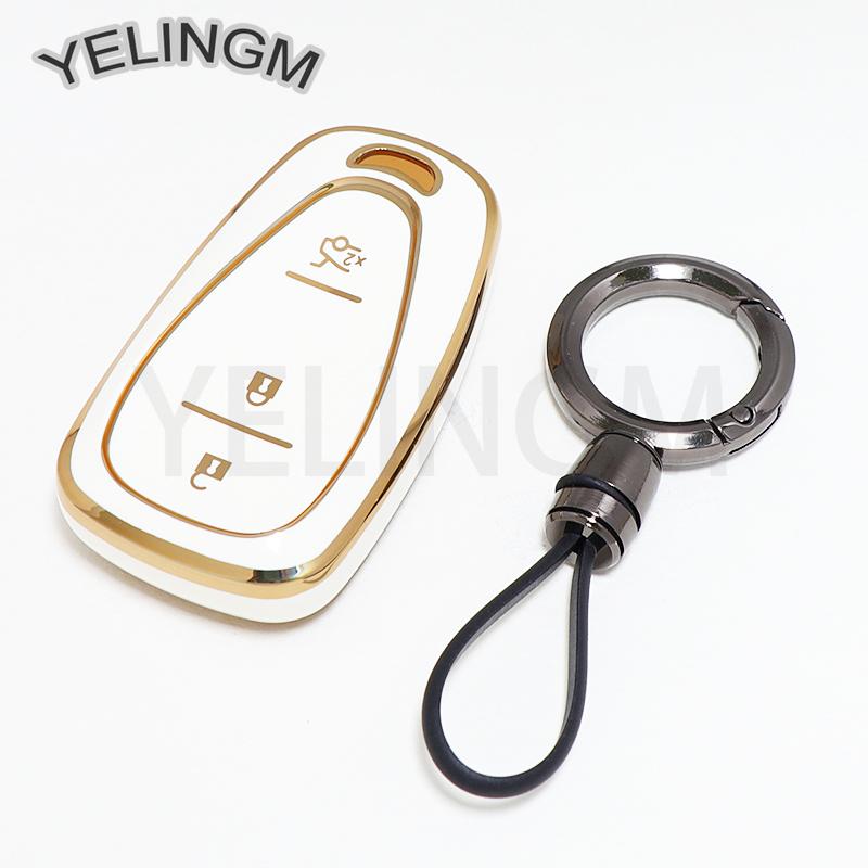 Car Key Case Cover For Chevrolet Chevy Cruze Traverse Spark Equinox Sonic Volt Bolt Malibu Camaro 2/3/4/5 Buttons Auto Shell Fob