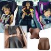 Memory Foam Car Seat Lumbar Headrest Pillow Neck Protection Lumbar Car Waist Latex Seat Cushion Interior Support Back Acces K5H1