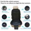 12V Cooling Car Seat Cushion Summer Breathable Fan Cushion Cooling Cushion