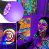 UV Blacklight Bulb Wide Application Decorative Long Lasting Excellent 9.5W UV Black Light Bulb Party Decoration for Home