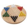 Player the Game Wooden Chinese Checkers Diamond Board Game, Popular Korean Game
