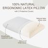 100% Pure Natural Latex Pillow for Neck Pain Relieve Sleep Orthopedic Pillows Comfortable Breathable Cervical Health Care Pillow