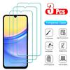 3Pcs Tempered Glass Screen Protector for Samsung Galaxy A15 A25 A35 A55 A14 A24 A34 A54 A13 A33 A53 A73 HD Film Protection