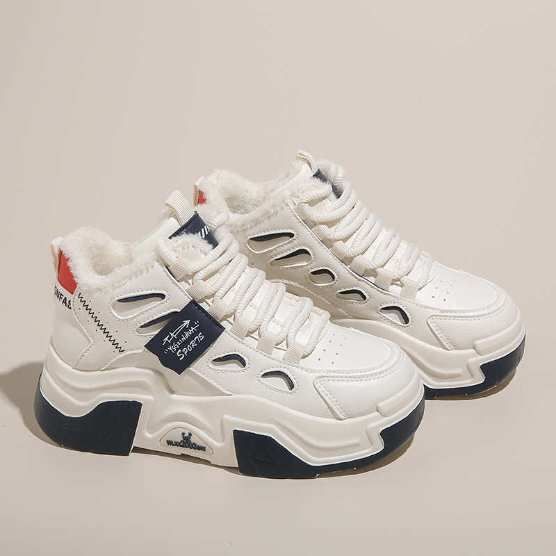 Cold Key Height Black Boots Women Casual Women's White Shoes Luxury Brand Women's Sneakers Sports Loafers 2025summer Shoses