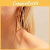Alloy Geometric Fashionable Earrings For Women Ideal For Special Occasions