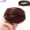 Synthetic Flexible Hair Buns Curly Scrunchy Chignon Elastic Messy Wavy Scrunchies Wrap For Ponytail Extensions For Women