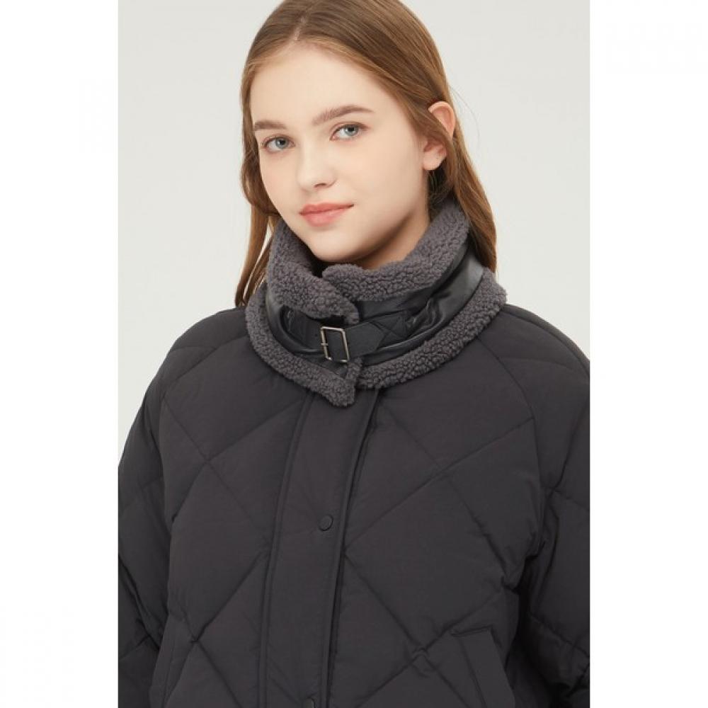 Benetton Neck Warmer Quilted Duck Padding Bapdg5361 Dn