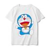 Harajuku Doraemon T-shirt Jingle Cat Short Sleeve Blue Fat Short Sleeve Loose Women's Clothing Top T-shirt Women Clothing