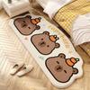 Imitation Cashmere Carpet Bedroom Bed Blanket Cute Cartoon Children's Home Long Strip Living Room Room Thickened Sofa Floor Mat