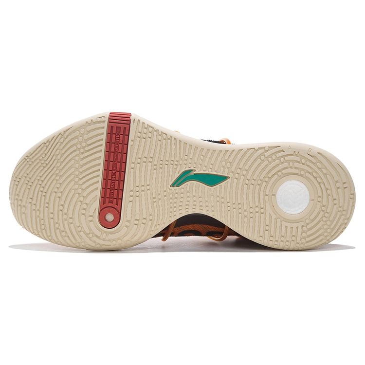 Li Ning Disney X Flash 8 Premium Tigger Low Top Basketball Shoes Men Sneakers Jam-Orange ABAS005-2